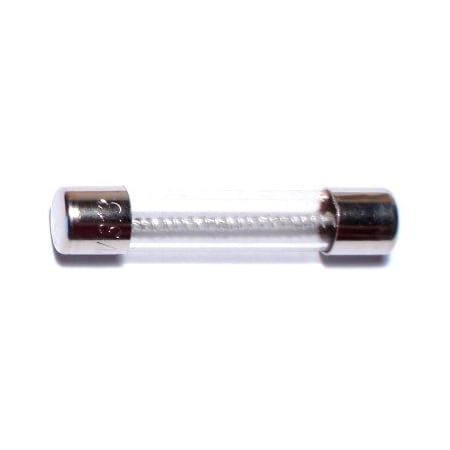 Midwest Fastener Glass Fuse, MDL Series, Time-Delay, 15A, 32V AC, 5 PK 67255